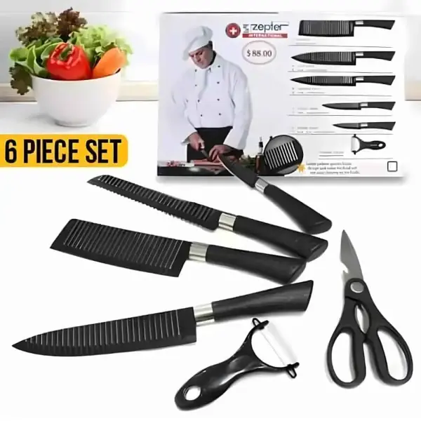 Zepter International 6-Piece Kitchen Knife Set