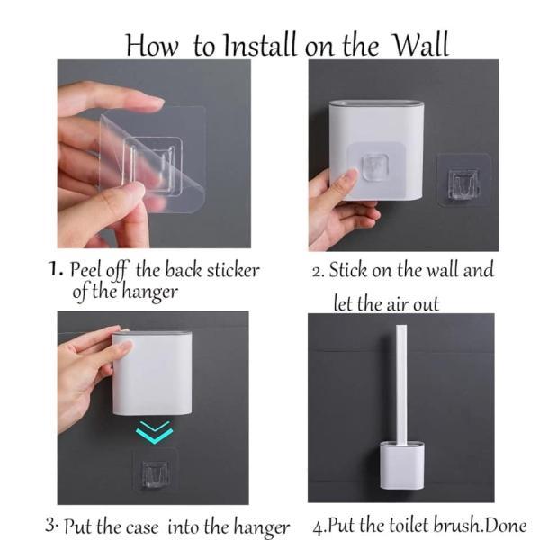 ( 2 Pcs ) Magic Toilet Brush