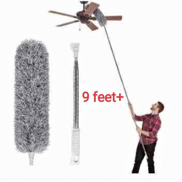 ( 1 pis ) Extra Long Microfiber Dusting Brush