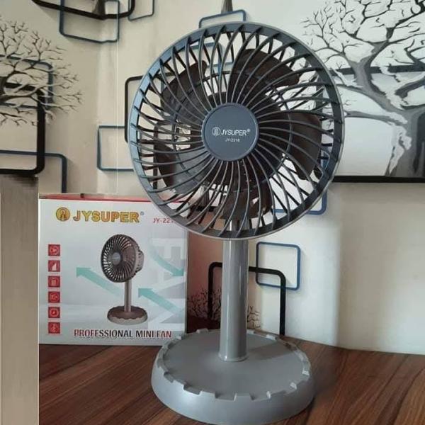 JY Super JY-2218 - Best Rechargeable Desk Mini Fan
