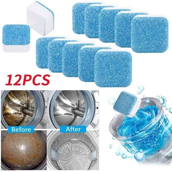3 pis -- Washing Machine Cleaner Tablets (36 pis Tablet)