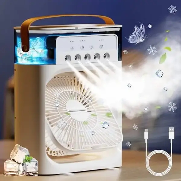 Portable Mini Air Cooler Fan With Humidifier / Non rechargeable